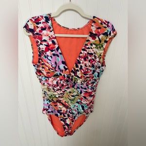 Bleu by Rod Beattie
Women's Party Animal Cap-Sleeve
One-Piece Swimsuit